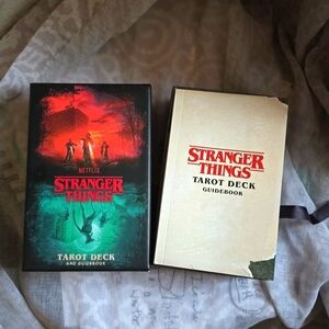 Stranger Things 78 Card Tarot Deck and Guide Book Boxed